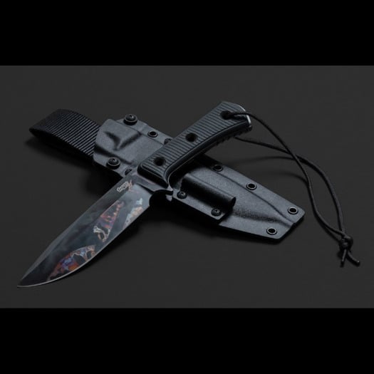 Cuchillo TRC Knives Apocalypse V4E Apo Finish, Black G10