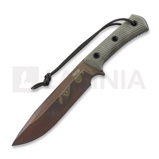 TRC Knives Apocalypse Virus Edition peilis, green micarta