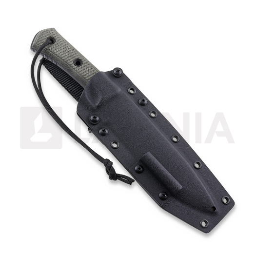 มีด TRC Knives Apocalypse Virus Edition, green micarta