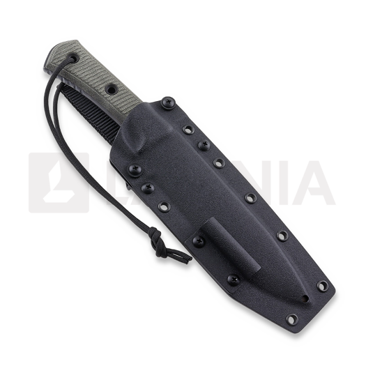 Nuga TRC Knives Apocalypse Virus Edition, green micarta
