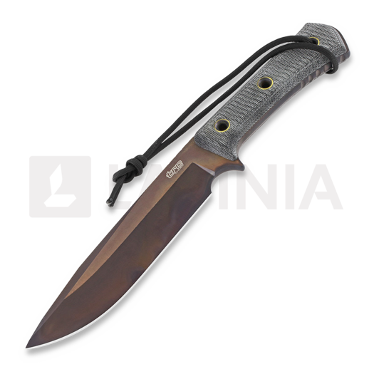 TRC Knives Apocalypse Virus Edition peilis, leather sheath