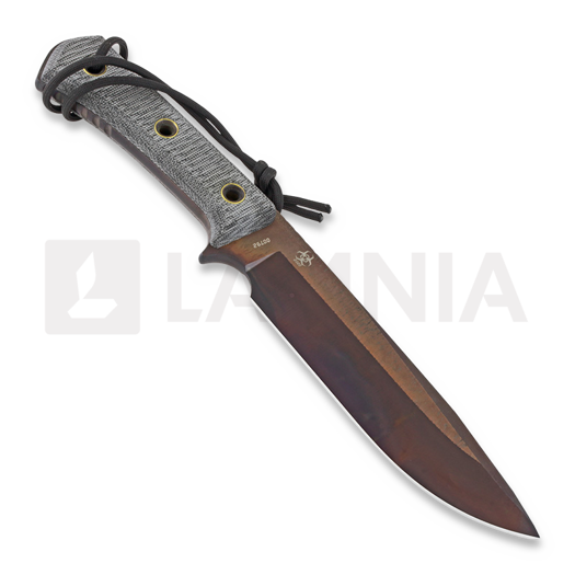 TRC Knives Apocalypse Virus Edition 刀, leather sheath
