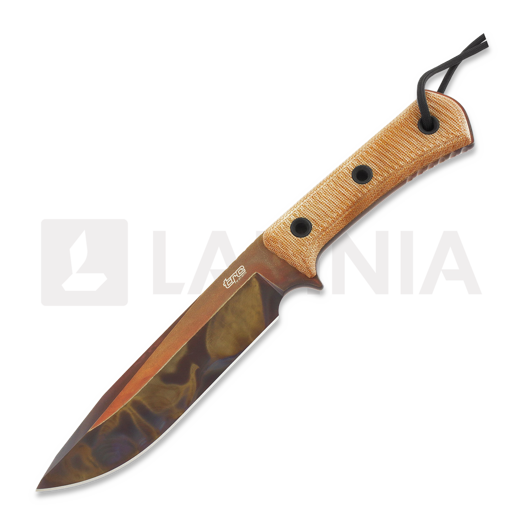 Nůž TRC Knives Apocalypse Virus Edition, natural micarta