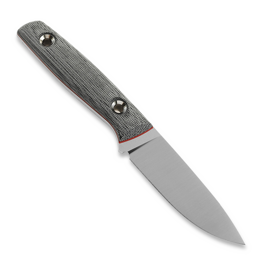 Ніж TRC Knives Classic Freedom FFG M390 satin, black micarta red liner