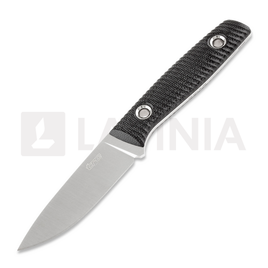 TRC Knives Classic Freedom Full Flat M390 Satin 칼, 검정