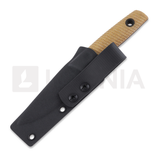 TRC Knives Classic Freedom M390 Apo finish peilis, natural micarta