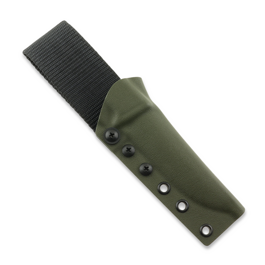 TRC Knives Fällkniven F1 Kydex slida, olivgrön