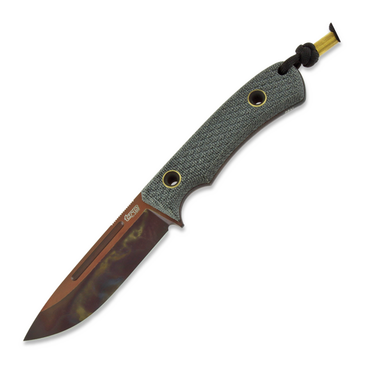 Ніж TRC Knives K-1s Virus Edition, black micarta