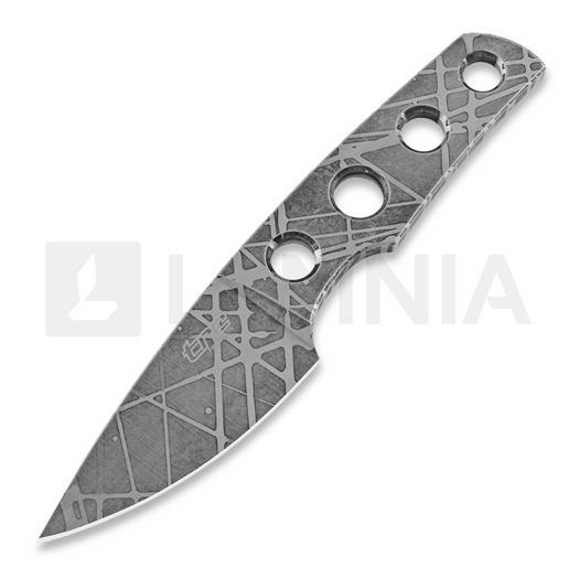 TRC Knives Mini Drop Point M390 Etched halskniv