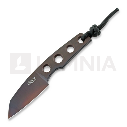 TRC Knives Mini Wharncliffe Elmax Apocalyptic neck knife