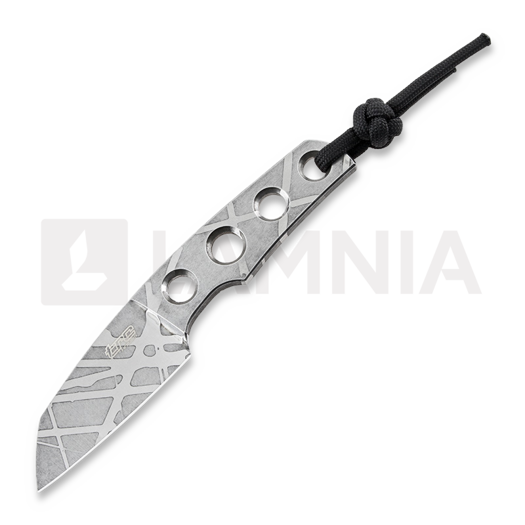 Шейный нож TRC Knives Mini Wharncliffe Elmax Etched Lamnia Edition