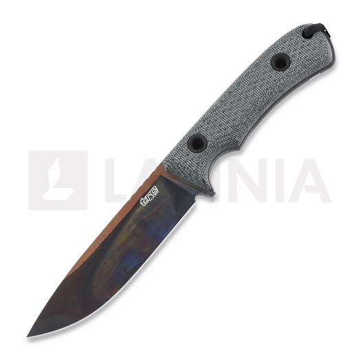 TRC Knives South Pole Apo finish veitsi, black micarta
