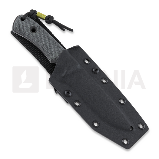 TRC Knives South Pole Apo finish 刀, black micarta