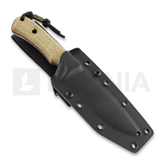 TRC Knives South Pole Apo finish 刀, natural micarta