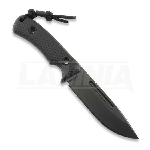 TRC Knives South Pole Vanadis V4E DLC peilis, black G10