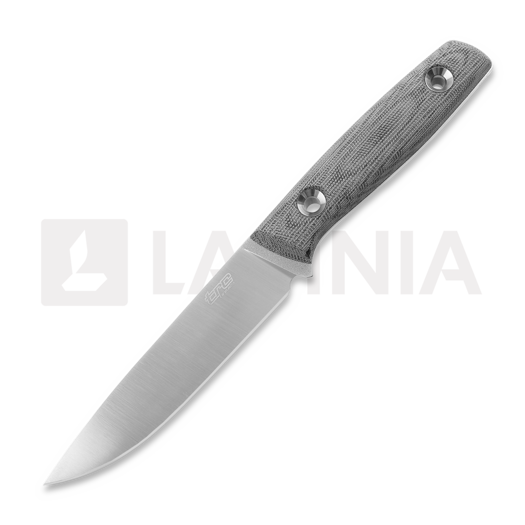 TRC Knives This Is Freedom 130mm nož, black canvas micarta