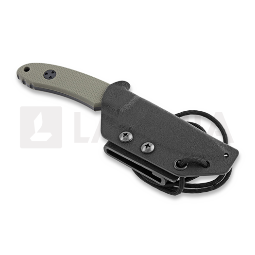 TRC Knives TR-12s Elmax DLC 刀, 綠色