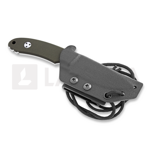 TRC Knives TR-12s Elmax kniv, olivengr&oslash;nn