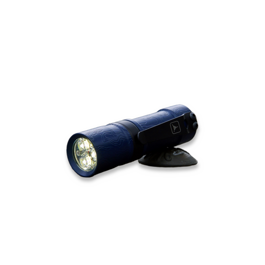 Triple Aught Design Barrel Mod 10-1 Milled TAD Edition Cobalt Topo lommelykt