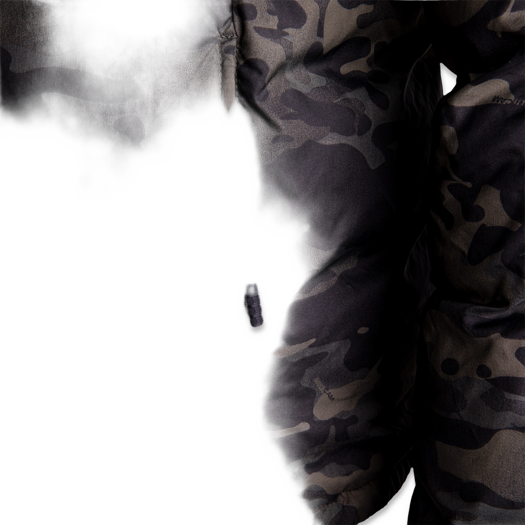 Jacket Triple Aught Design Citadel AW Down, Multicam Black