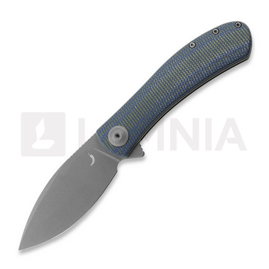 Navalha Trollsky Knives Mandu Blue Micarta