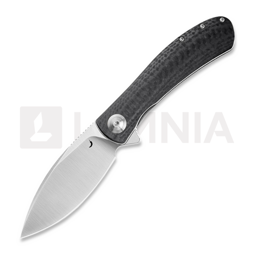 Briceag Trollsky Knives Mandu EVO Magnacut, Black CarbonTex G-10, Satin
