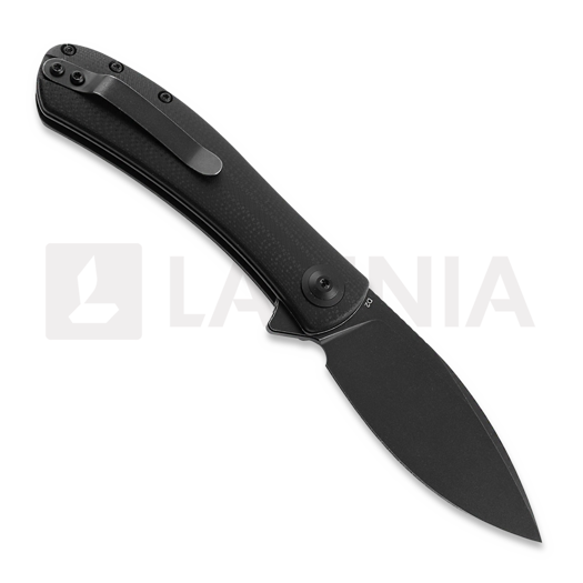 Trollsky Knives Mandu Full Black kääntöveitsi
