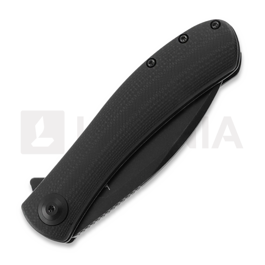 Trollsky Knives Mandu Full Black sulankstomas peilis