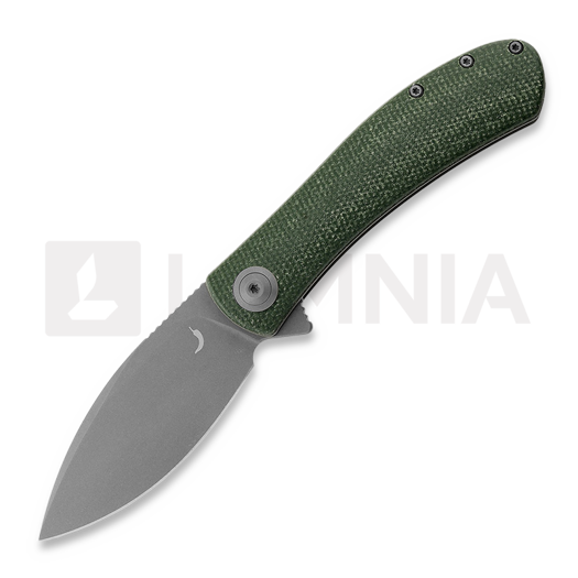Trollsky Knives Mandu Green Micarta