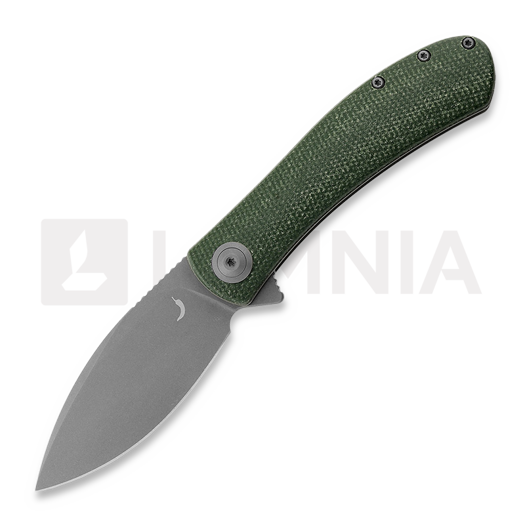 Trollsky Knives Mandu Green Micarta