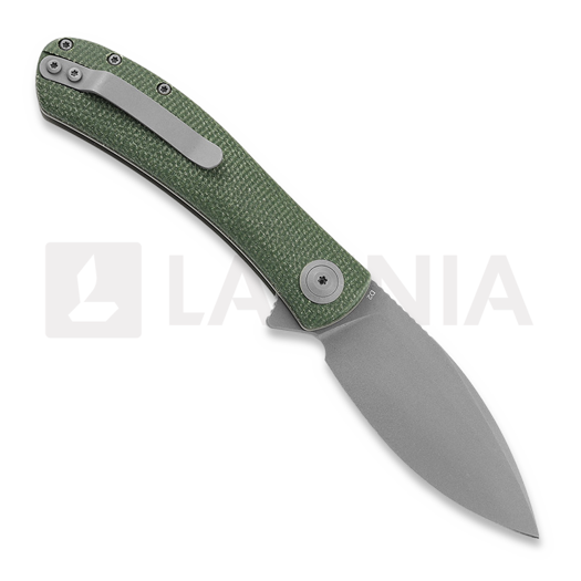 Trollsky Knives Mandu Green Micarta