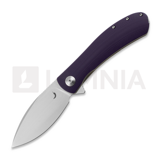Trollsky Knives Mandu XL D2, Purple G-10, Satin