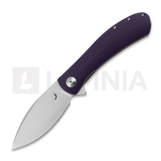 Trollsky Knives Mandu XL D2, Purple G-10, Satin