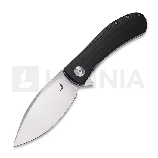 Складной нож Trollsky Knives Mandu XL14C28N, Black G-10, Satin