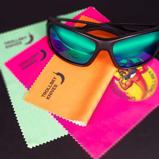 Trollsky Knives Trollsky Chili Peper Team Microfibre Cloth 3 PACK