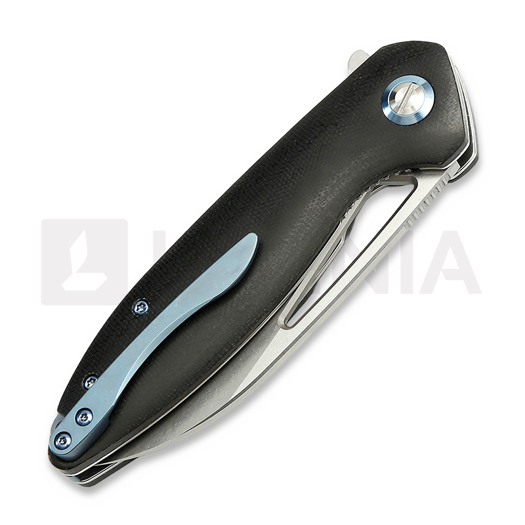 Navalha Tuya Cebu Micarta, preto