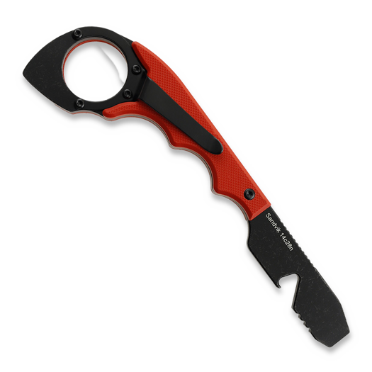 Twisted Assisted BAR-KEEP Pry Bar, Red G-10, Blackwash