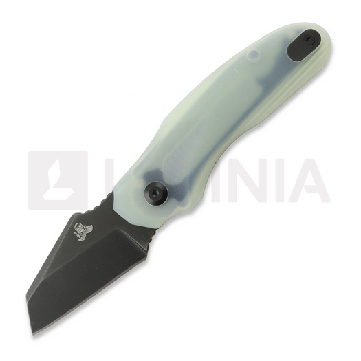 Twisted Assisted Fortis Sheepfoot Blackwash folding knife