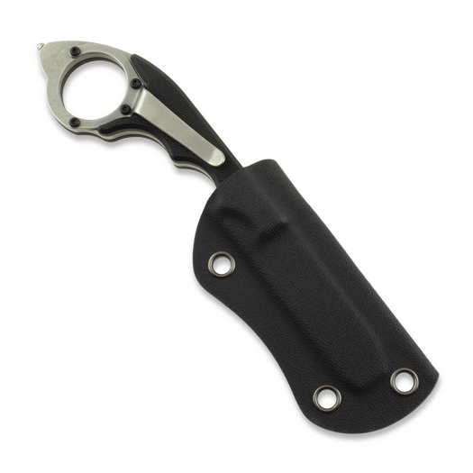 Twisted Assisted KEEP-SAFE Rescue tool, Black G-10, Stonewash