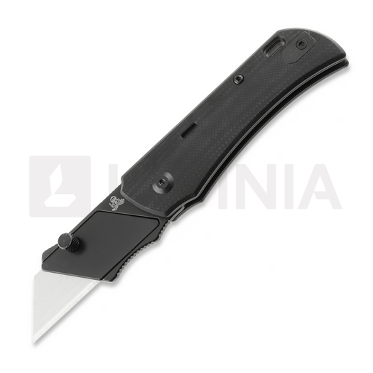Twisted Assisted PALLAS Black G-10 k&auml;&auml;nt&ouml;veitsi, Black DLC