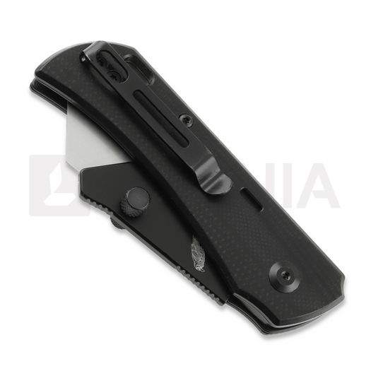 Twisted Assisted PALLAS Black G-10 k&auml;&auml;nt&ouml;veitsi, Black DLC