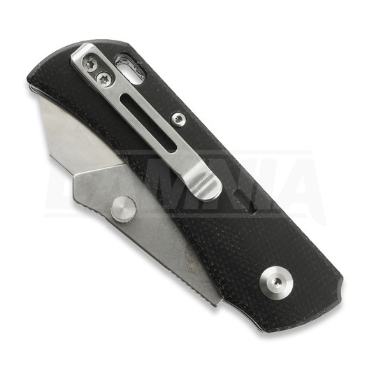 Twisted Assisted PALLAS Black Micarta kääntöveitsi