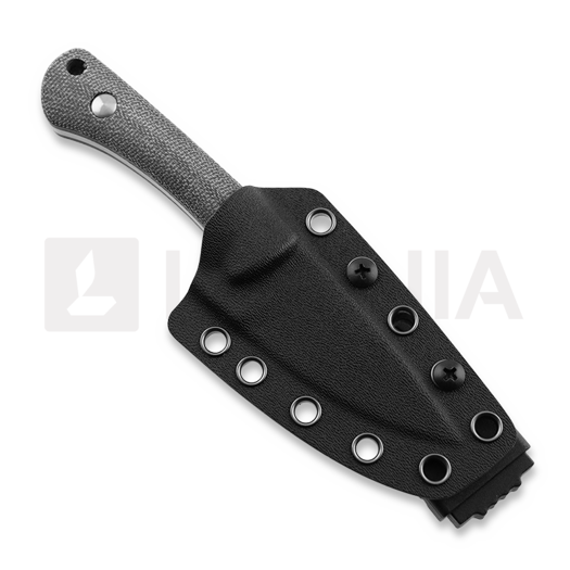 Twisted Assisted Twisted Gambler, Black Micarta, Satin