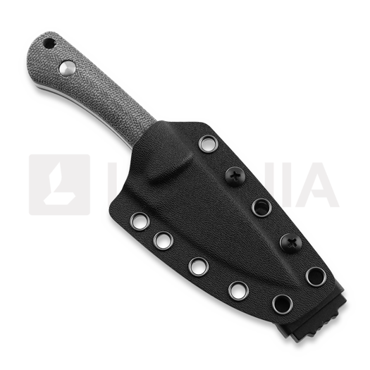 Twisted Assisted Twisted Gambler, Black Micarta, Stonewash