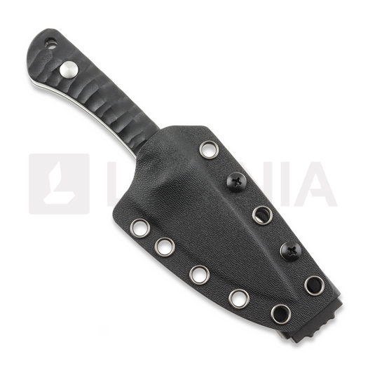 Twisted Assisted Twisted Gambler, Textured Black G-10, Satin
