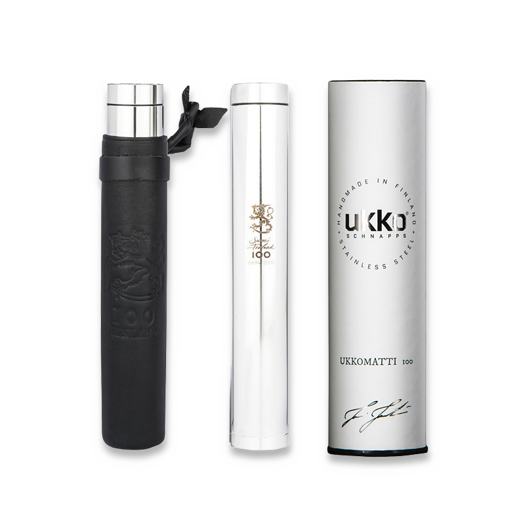 Ukko Finland Ukkomatti Lion Finland 100 with leather case lommelærke