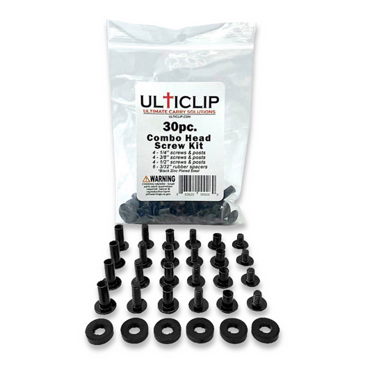 UltiClip 30 pc. Combo Head Screw Kit