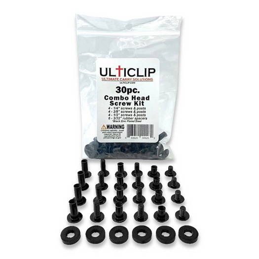 UltiClip 30 pc. Combo Head Screw Kit