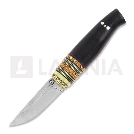 Uniikkipuukot Koristepuukko knife, ebenholts