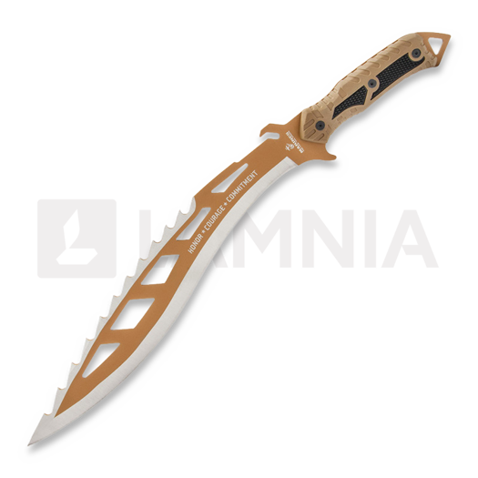 Kukri United Cutlery USMC Desert Ops Sawback Kukri